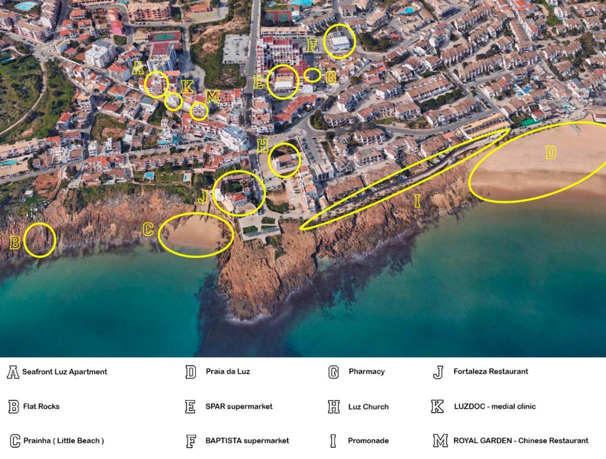 Seafront Luz Apartment Zewnętrze zdjęcie